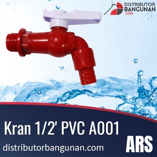 Kran 1/2 PVC A001 ARS