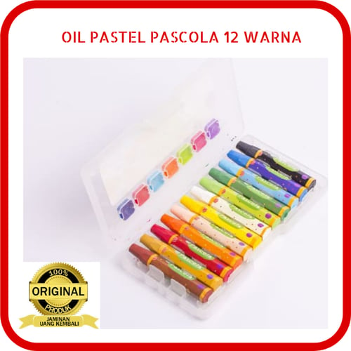 Crayon Krayon Oil Pastel 12 Warna