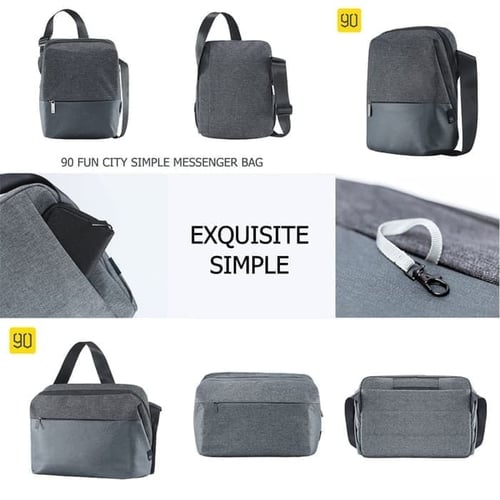 90FUN Basic Urban Messenger Bag Fashion Trendy