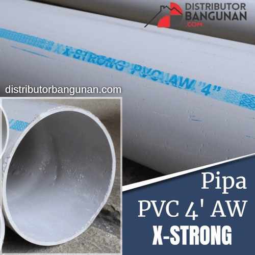 Pipa PVC 4 AW X-STRONG