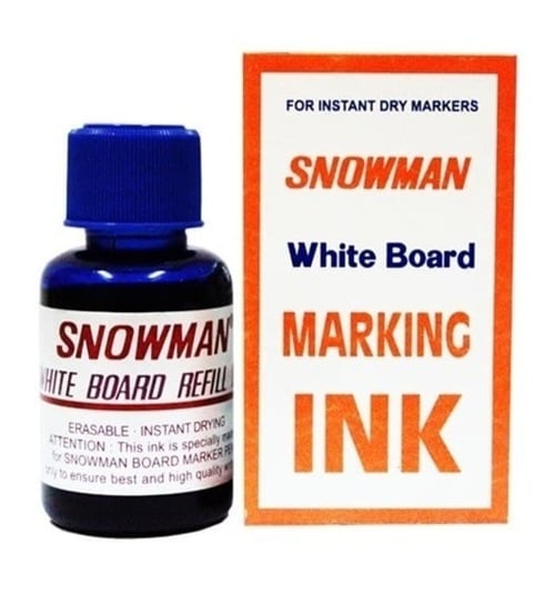 SNOWMAN Whiteboard Ink Biru 3 Pcs