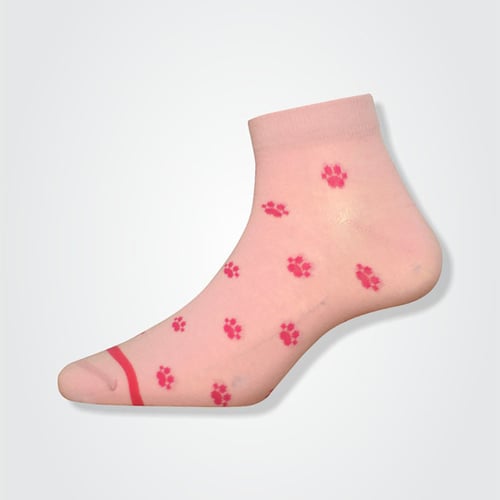 Kaos Kaki Ankle Casual Socks Charming Pink