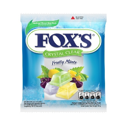 FOXS Fruity Mints Bag 90G