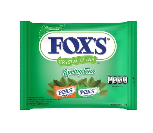 FOX'S Spring Tea Flowrap 125g