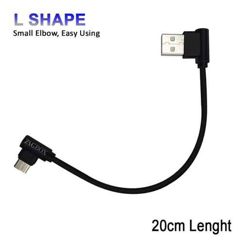 ZAGBOX T model Kabel Data MICRO USB fast Charging 20 Cm A 443