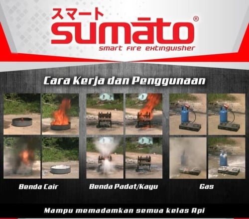 Sumato SM-08 Alat Pemadam Api Otomatis
