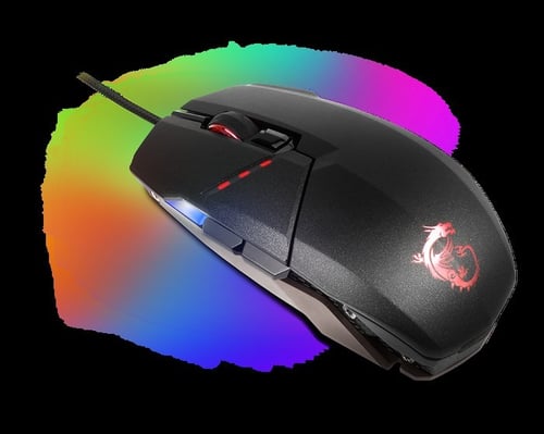 MSI CLUTCH GM60 - Gaming Mouse - RGB Mystic Light