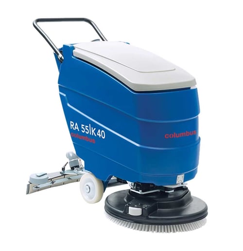 COLUMBUS PG-050 Walk Behind - Scrubber Drier -RA 55 K 40- Low Speed, 150 RPM, 20 inch Recovery & Solution Tank 40 Liter