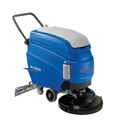 COLUMBUS PG-060 Walk Behind - Scrubber Drier -RA 55 B 40- Low Speed, 150 RPM, 20 inch 24 V Recovery & Solution Tank 40 Liter