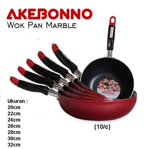 Akebonno Wok Marble 26 cm MR