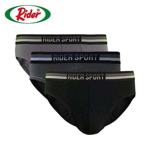 Rider Official - Jual RIDER Sport Brief Man R785B Multi Warna Box 3 In ...