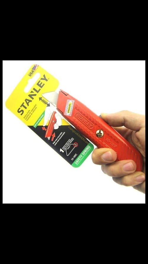 Pisau Cutter Interlock Safety Utility Knife  10189c