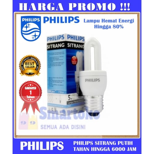 Lampu Philips Sitrang 5 watt
