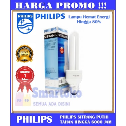 Lampu Philips Sitrang 18 watt