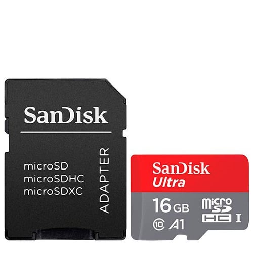 Sandisk Ultra Micro SD 16GB 98Mbps Class 10  No Adapter Garansi Resmi