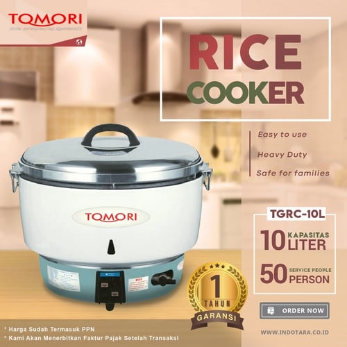 Gas Rice Cooker Tomori TGRC-10L