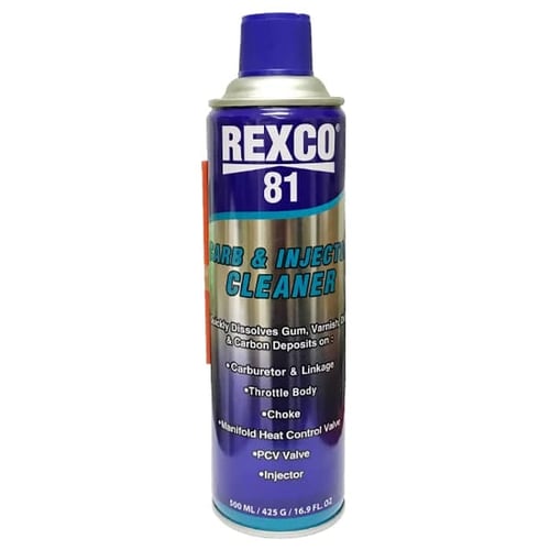 REXCO 81 Carb & Injector Cleaner 500 ml