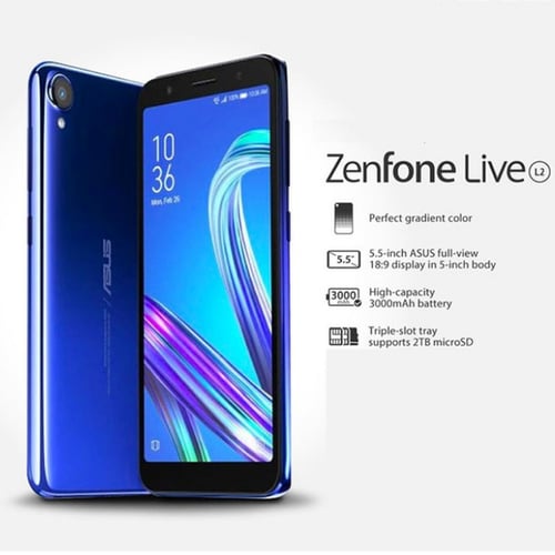 Asus Zenfone Live L2 - 2/16 GB - Garansi Resmi