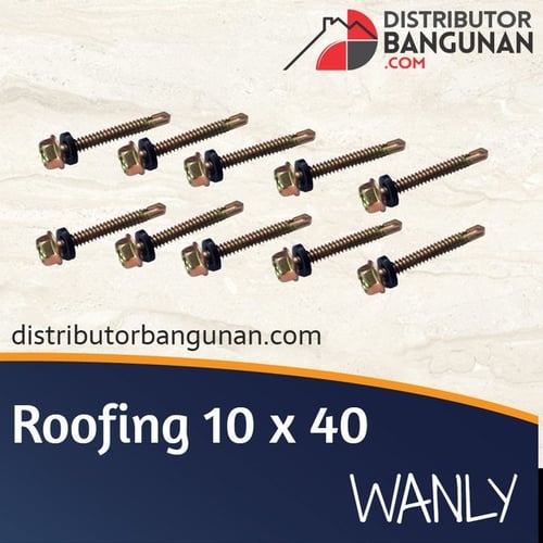 Roofing 10 x 40 WANLY / pcs