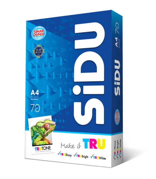 Sinar Dunia Copy Paper A4 70g 1box (5 Rim )