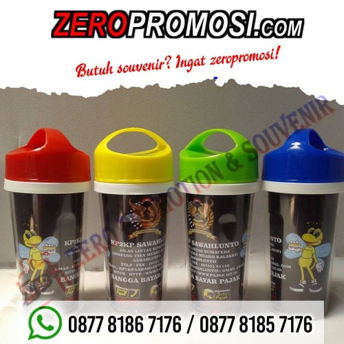 Botol Minum Promosi Souvenir Tumbler Insert Paper