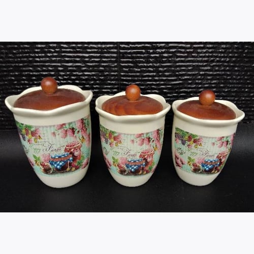 Toples Kue Keramik Vintage