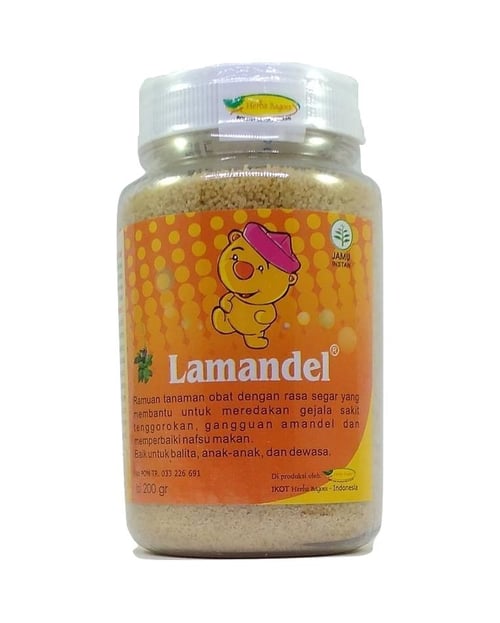 Lamandel Botol (Herbal Radang Amandel)