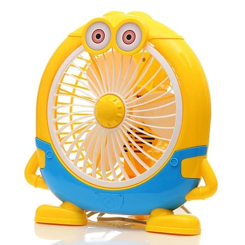 Kipas Angin Karakter Minion Lucu Kipas Angin Meja Duduk