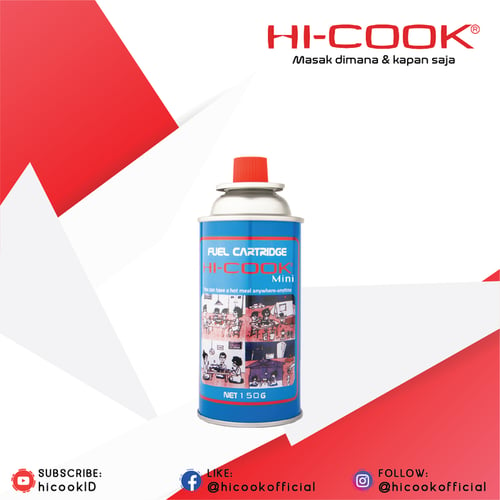 Hi-Cook Gas Cartridge 150 gram