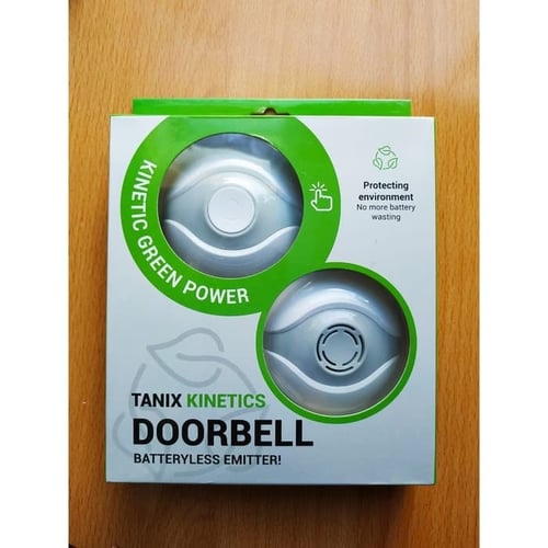 Bel Pintu TANPA Baterai Doorbell Kinetics Bel