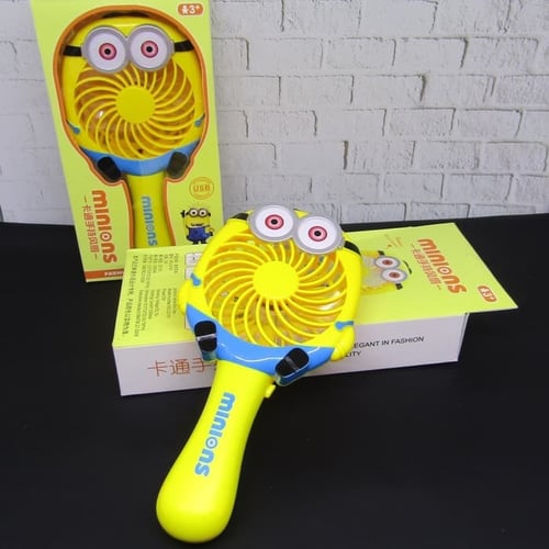 Kipas Angin Portable 3 Speed Minion