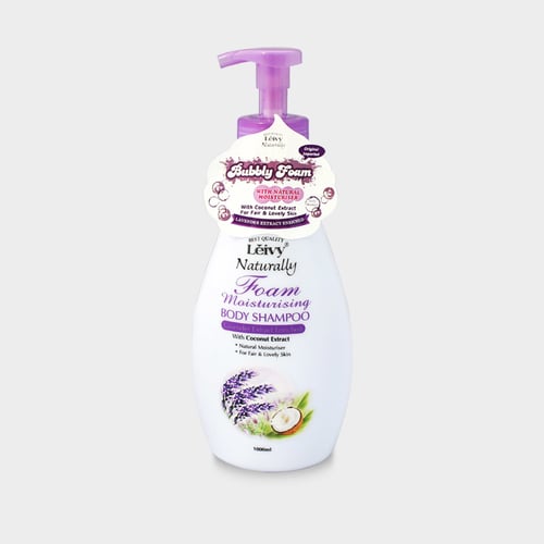 LEIVY Foam Body Shampoo Lavender With Coconut Extract 1000 Ml