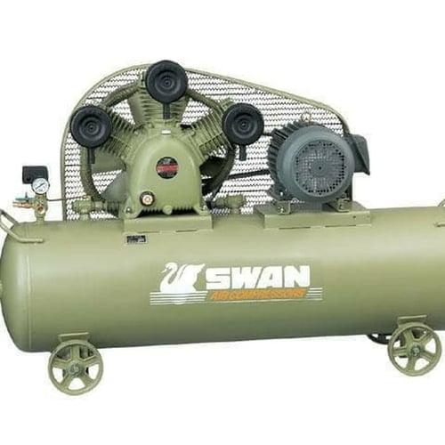 Kompresor Swan 7,5 HP Dinamo Listrik SWU 307 Pompa Angin 7,5 PK
