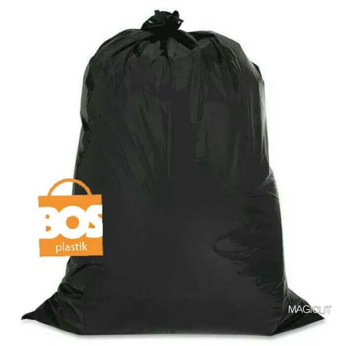 Barian Trash Bag 60x90 Plastik Kantong Sampah Hitam (500G)