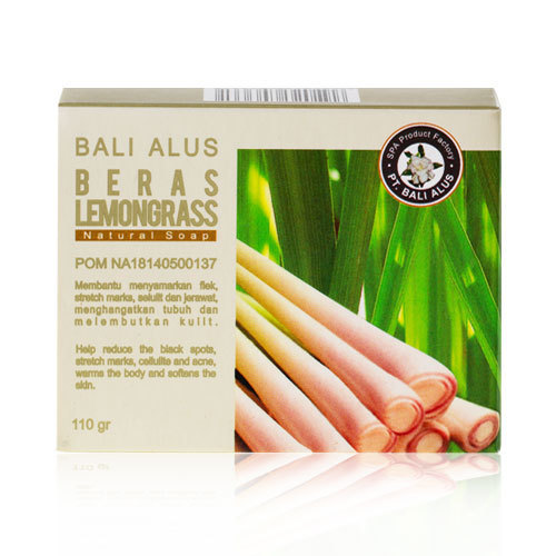 BALI ALUS Beras Lemongrass Natural Soap 110gr