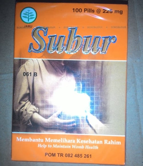 Pils Subur Borobudur - Memelihara Kesehatan Rahim Asli