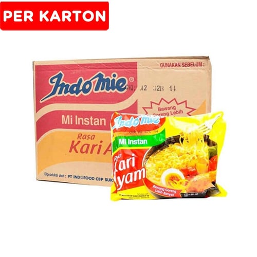 INDOMIE Kari Ayam 40 Pcs/ctn