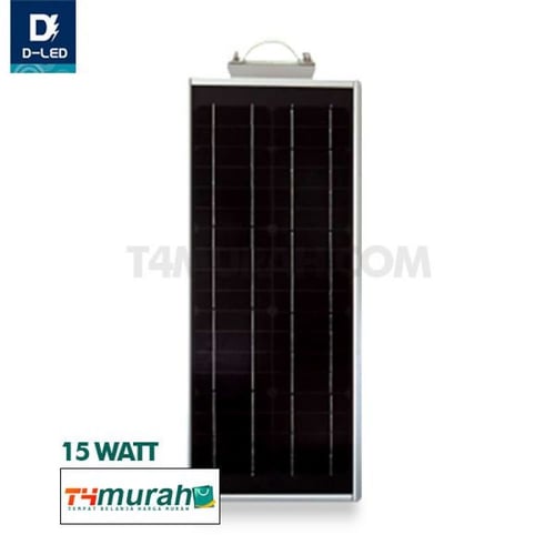 Lampu Led PJU Solar Panel 15W D-LED