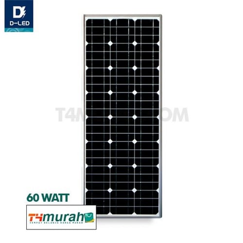 Lampu Led PJU Solar Panel 60W