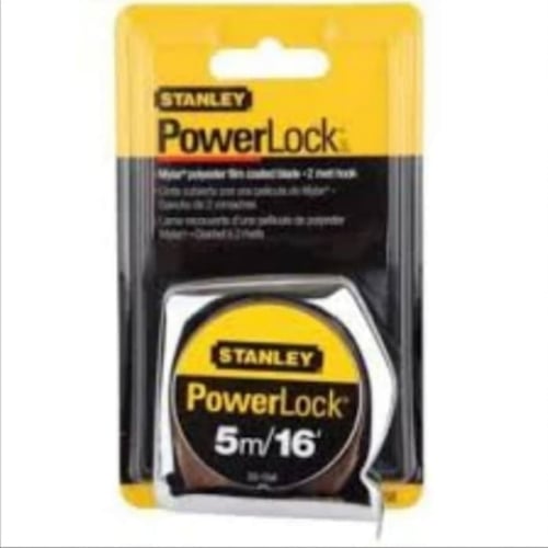 meteran 5m - 16 inc power lock Stht33438-8 stanley