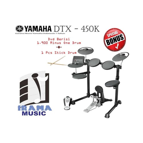 YAMAHA Dtx450 / Dtx450K / Dtx 450 / Dtx 450K Drum Elektrik