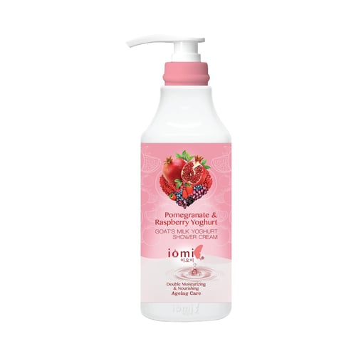 IOMI Yoghurt Milk Shower Cream Pomegranate Raspberry 1000ml