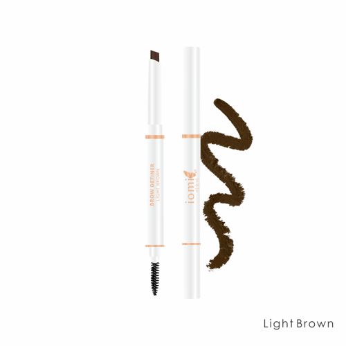 Iomi Brow Definer Triangular Eyebrow Pencil Light Brown
