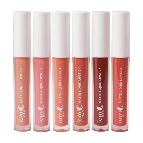 IOMI Matte Liquid Lipstick Set All Shades 6pcs