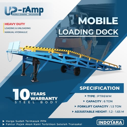 Upramp Mobile Loading & Unloading dock - PTR6WM