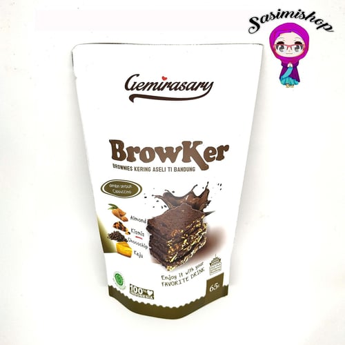 Brownies Kering Browker Cappucino Bandung