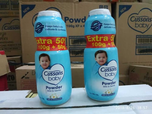 Cussons Baby Powder 100 gr Biru