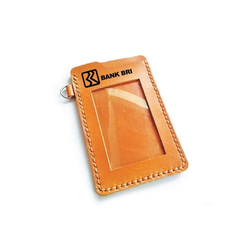 Whiteblueleather Jual Name Tag Kulit Asli Logo Bank Bri Dan Logo Bumn Garansi 1 Tahun Tempat Id Card Gantungan Id Card Ralali Com