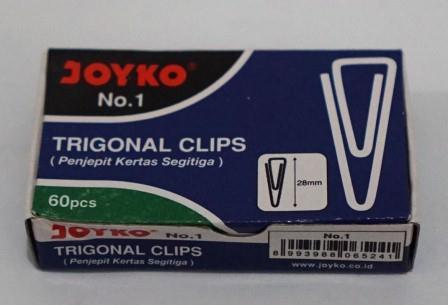 Paper Clip/ Kertas Klip/Penjepit Kertas Joyko No.1