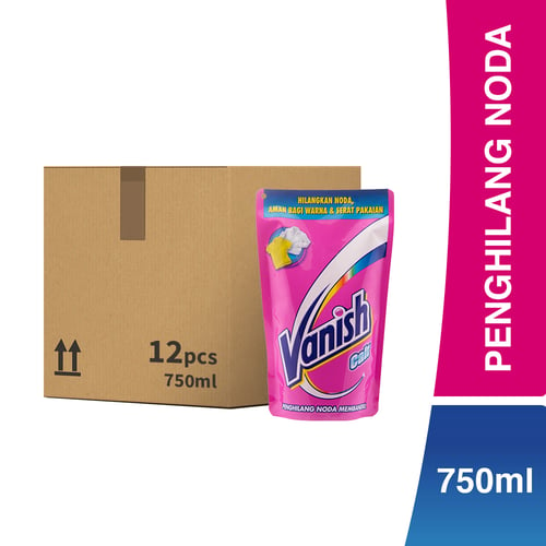 VANISH Liquid Pouch 750 ml (12 Pcs)